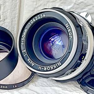 Nikon Nikkor - H 50mm F/2*新淨