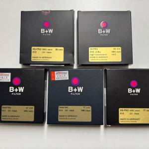 B+W Filters (可散買) (Very New)