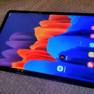 Samsung Tab S7 T870 Wifi版 128+6GB 單機一部冇筆 (爛玻璃面+液晶有白印）