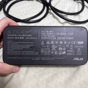 ASUS 華碩 230W 充電器 叉電 ADP-230GB
