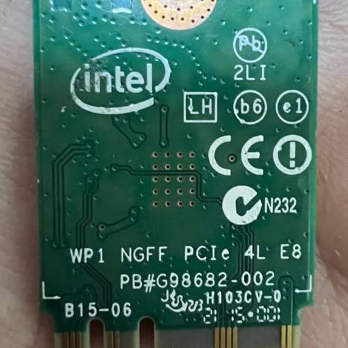 Intel 3160 AC WiFi 5