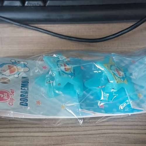 可愛叮噹造型衣夾 2入裝