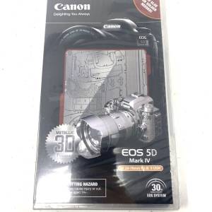 Canon 5D IV 3D 佳能相機模型 not Fujifilm Nikon Sony