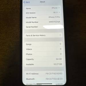 iphone 11 pro 64GB