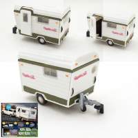 日本stasto 露營拖車1-64 擺件扭蛋