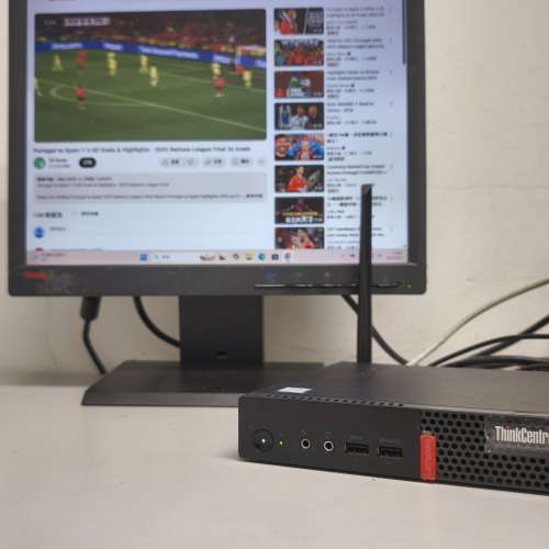Lenovo ThinkCentre M710q，i5-7600T，16G Ram，256G SSD，Wifi+藍牙，迷你電腦，W...