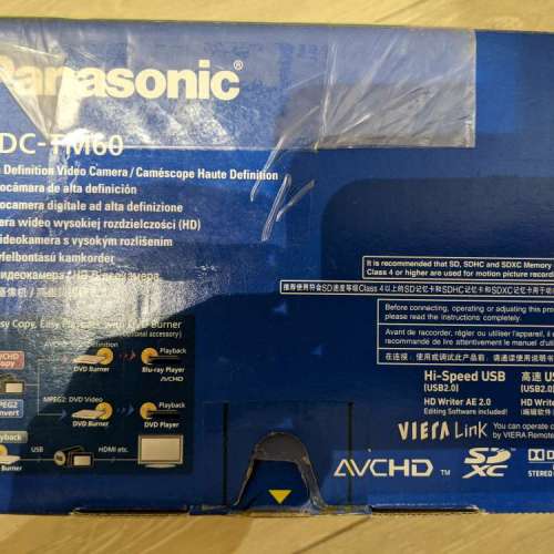 Panasonic Video Cam HDC-TM60 極新淨