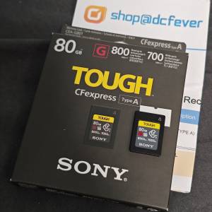 Sony Tough 80GB CFexpress Type A 記憶卡