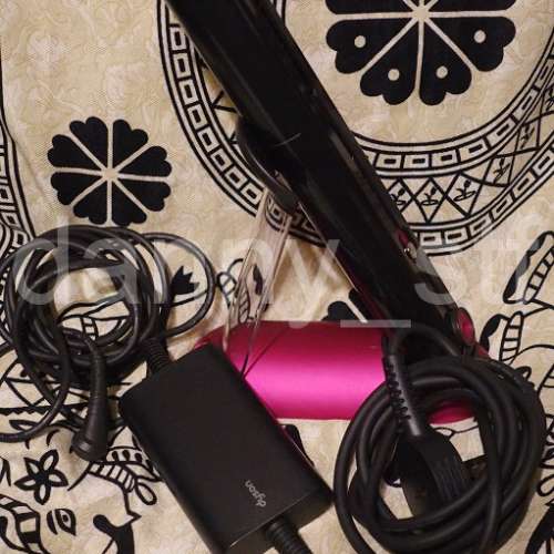 Dyson Corrale HS03 港行 桃紅色 充電式 直捲髮造型器