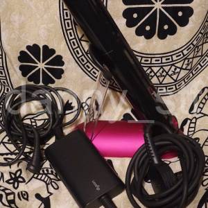 Dyson Corrale HS03 港行 桃紅色 充電式 直捲髮造型器