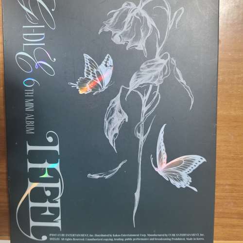 (G)I_DLE _i Feel (Mini Album) CD+Pre Order Benefit+ Folded 套裝一盒