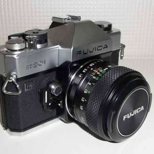 (收藏級) M42 Fujica ST801 全機械菲林機皇 / EBC Fujinon 55mm f1.8 標準鏡55mm f...