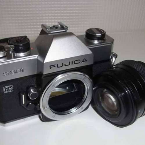 (收藏級) M42 Fujica ST801 全機械菲林機皇 / EBC Fujinon 55mm f1.8 標準鏡55mm f...