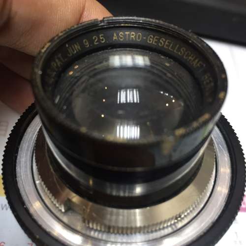 Rare 早期 Astro Berlin Pan Tachar 50mm f1.8 Black Print Leica M 連動 Sony A7R