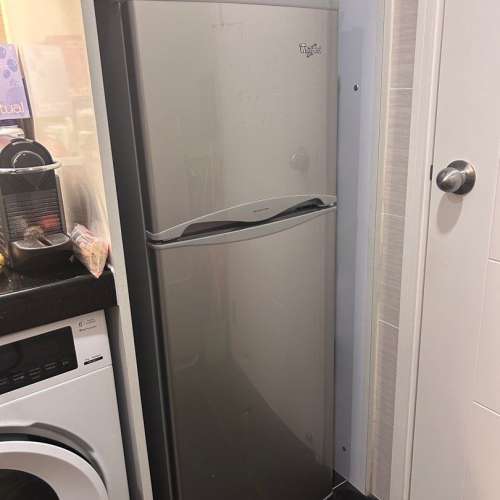 新淨全正常 惠而浦雙門雪櫃 whirlpool fridge WF179