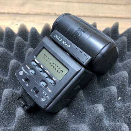 已停產 德國柏卡EXAKTA DPZ-38AF 自動節電支援TTL自動測光閃光燈