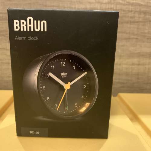 BRAUN alarm clock 全新貨品