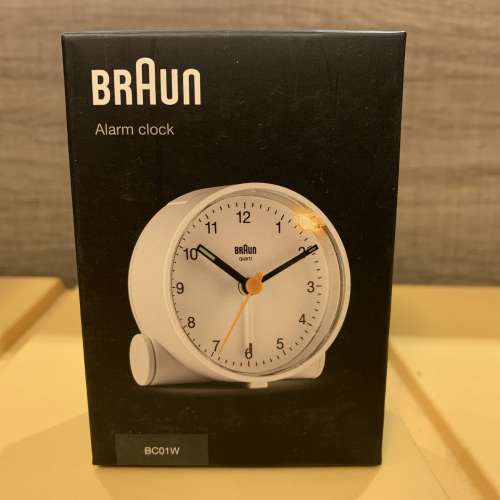 BRAUN alarm clock 全新貨品