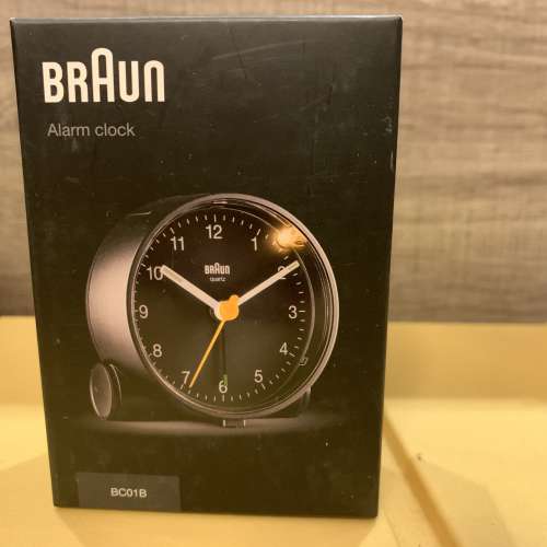 BRAUN alarm clock 全新貨品