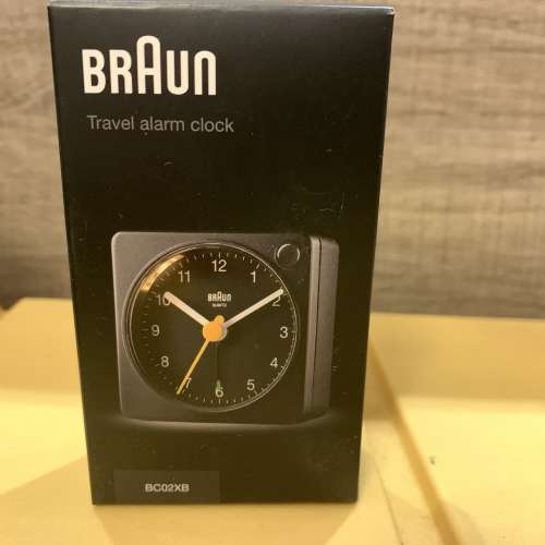 BRAUN alarm clock 全新貨品