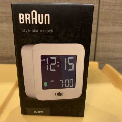 BRAUN alarm clock 全新貨品