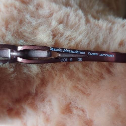 Masaki   Matsushima 啡銅色金屬眼鏡架