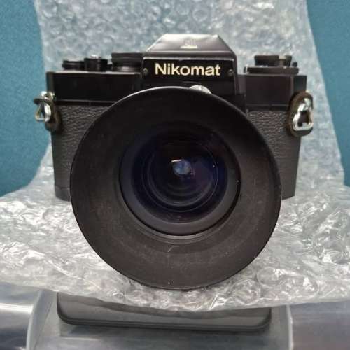 黑色Nikomat EL w/白咀2.8cm/3.5