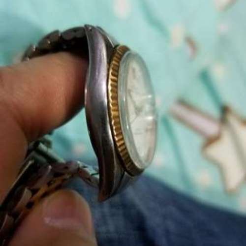 Rolex 帝陀 (Tudor) Vintage 75203 金銀潤 白面 羅馬字 automatic 全自動手錶 2824...