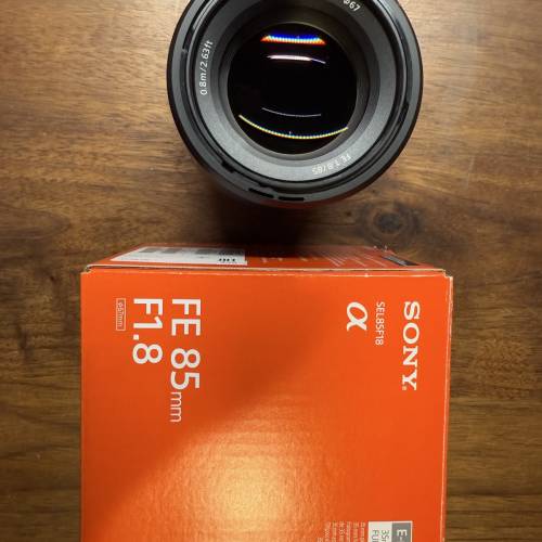 行貨Sony FE 85mm F1.8  轉會放賣
