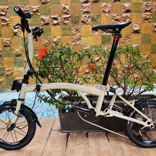 最新版本 MINT BOB 3  14吋 3速鉻鉬鋼車架 小布式叠車 送前後蛙燈叮叮