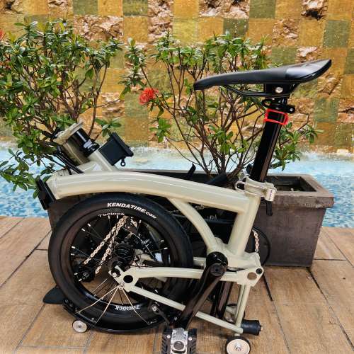 最新版本 MINT BOB 3  14吋 3速鉻鉬鋼車架 小布式叠車 送前後蛙燈叮叮