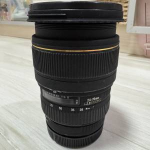 出售Sigma 24-70mm F2.8 EX DG EF Canon Mount