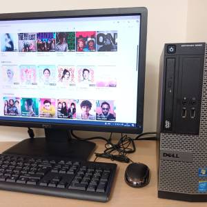 Dell 矯小型桌上電腦組合