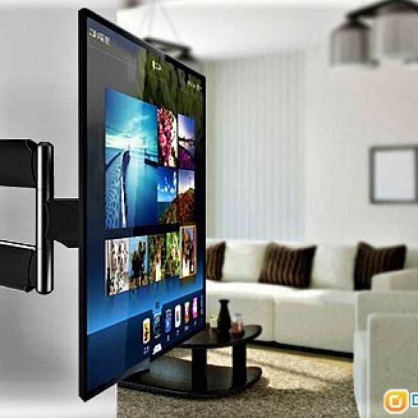 專業電視掛牆安裝 55寸以下收費$400連牆架 for LG  Pannasonic  Samsung  Sharp  S...