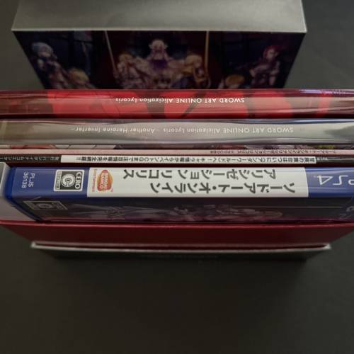 PS4 SAO刀劍神域 彼岸遊境SWORD ART ONLINE Alicization Lycoris日版初回限定生産版