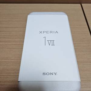 全新 Sony Xperia 1 VII 紫色 256GB+12RAM 港行 送全新Jabra Elite 7 Pro耳機
