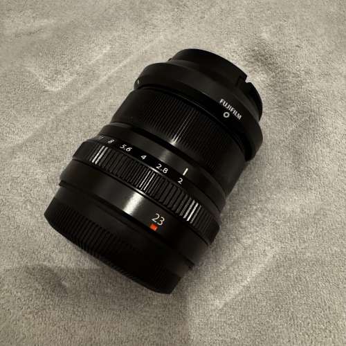 FUJIFILM FUJINON XF23mm F2 WR + 原廠遮光罩