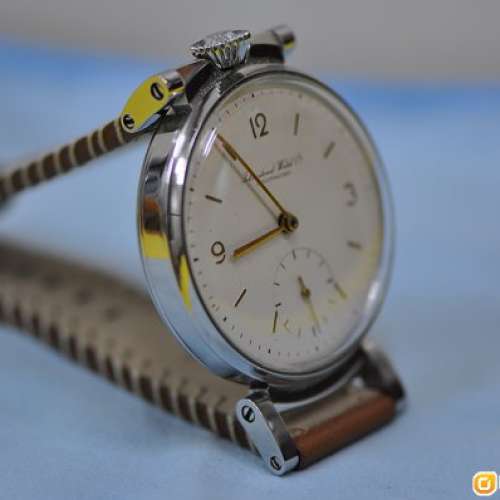 中古IWC(萬國錶) 機械上鍊鋼腕錶