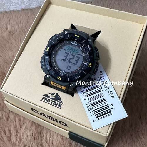 Montres Company 香港註冊公司(32年老店) 卡西歐 CASIO Pro Trek Pro-Trek PRG-340-...