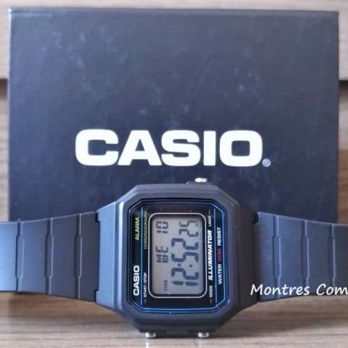 Montres Company 香港註冊公司(32年老店) 卡西歐 CASIO W-217H W-217H-1A 七年電池...