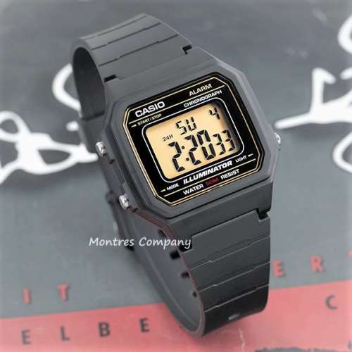 Montres Company 香港註冊公司(32年老店) 卡西歐 CASIO W217 W-217H W-217H-9A 七年...
