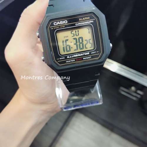 Montres Company 香港註冊公司(32年老店) 卡西歐 CASIO W217 W-217H W-217H-9A 七年...