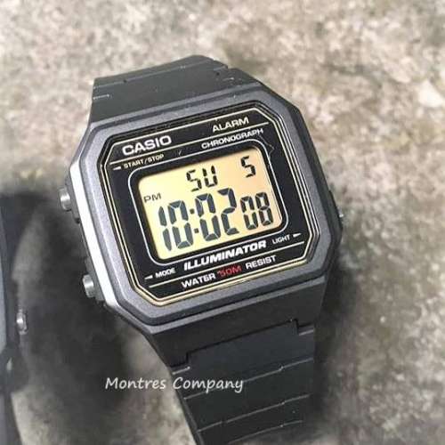 Montres Company 香港註冊公司(32年老店) 卡西歐 CASIO W217 W-217H W-217H-9A 七年...