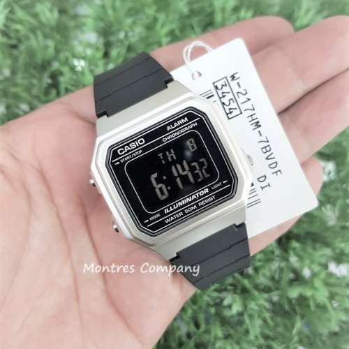 Montres Company 香港註冊公司 (32年老店) 卡西歐 CASIO W-217HM W-217HM-7B 七年電...