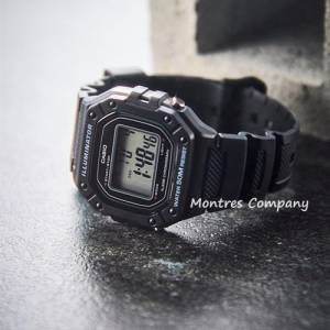 Montres Company 香港註冊公司(32年老店) 卡西歐 CASIO W-218H W-218H-1A 七年電池...