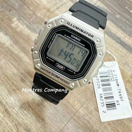 Montres Company 香港註冊公司(32年老店) 卡西歐 CASIO W-218HM-7A 運動型設計 50米...