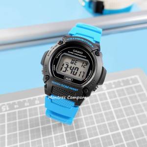 Montres Company 香港註冊公司(32年老店) 卡西歐 CASIO W-219 W-219H-2A2 復古錶 藍...