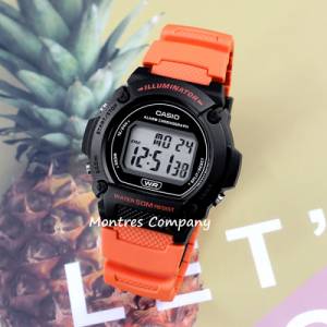Montres Company 香港註冊公司(32年老店) 卡西歐 CASIO W-219H-4A 七年電池壽命 復...
