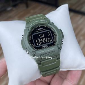 Montres Company 香港註冊公司(32年老店) CASIO 卡西歐 W-219 W-219HC-3B 七年電池...