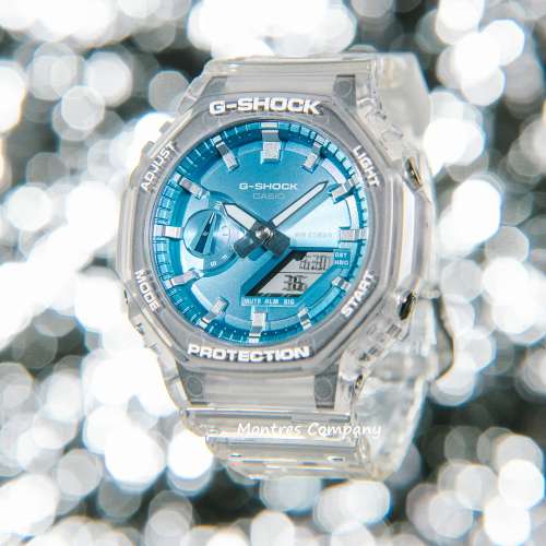 Montres Company 香港註冊公司 (32年老店) 卡西歐 CASIO G-SHOCK GA-2100BM-7A2 透...